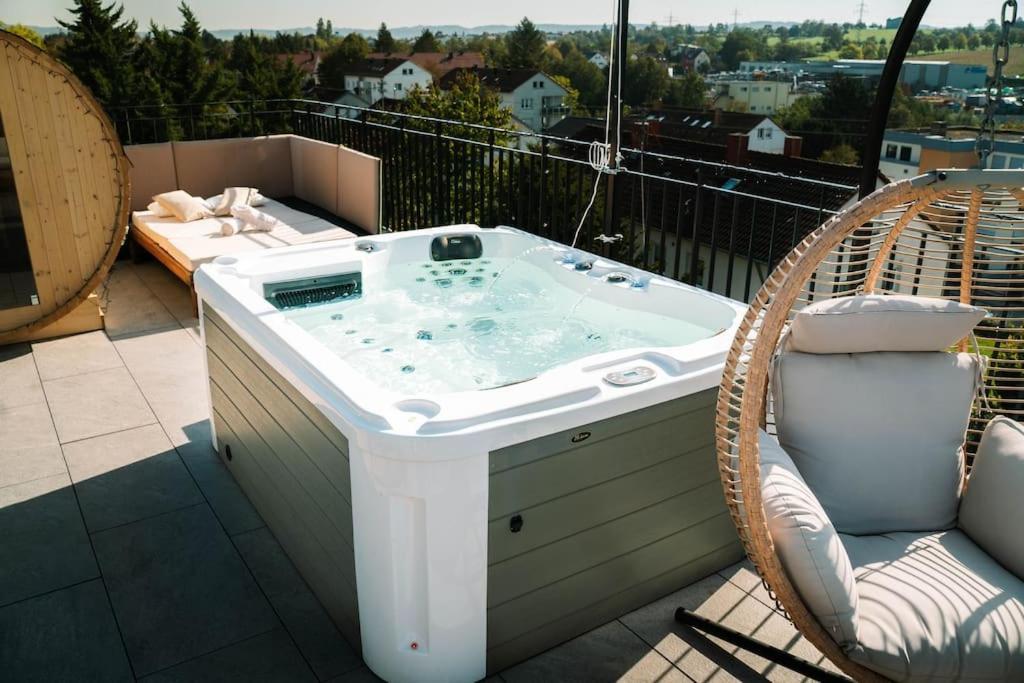 Luxusapartment In Backnang Mit Wellness Extérieur photo